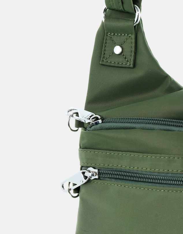 Pierre Cardin - Pierre Cardin Nylon Anti-Theft Cross Body Bag