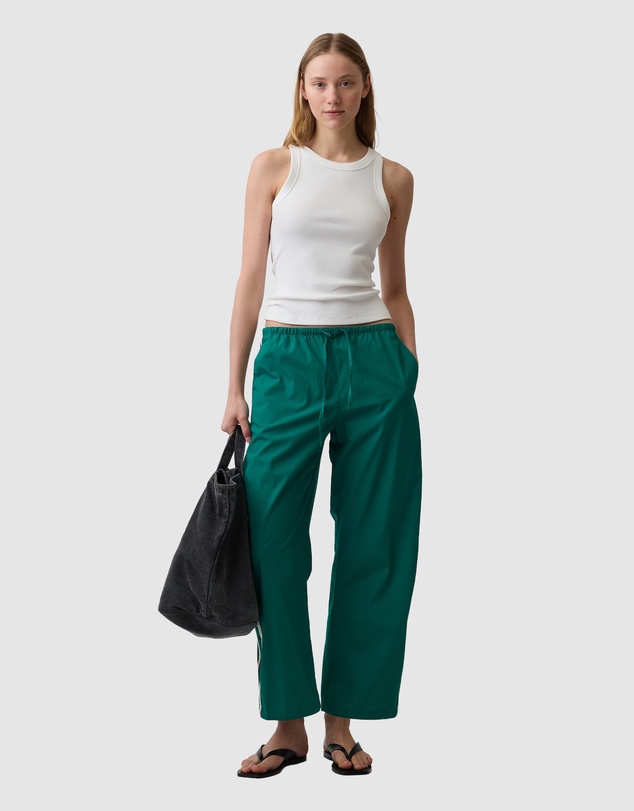 GAP - Poplin Side Stripe Pants