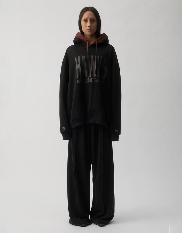 Strateas Carlucci x AFL - Hawthorn Hawks Double Hooded Jumper