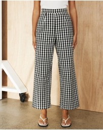 Atmos&Here - Larisa Gingham Pants