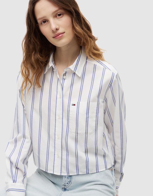 Tommy Jeans - Relaxed Crop Shirt