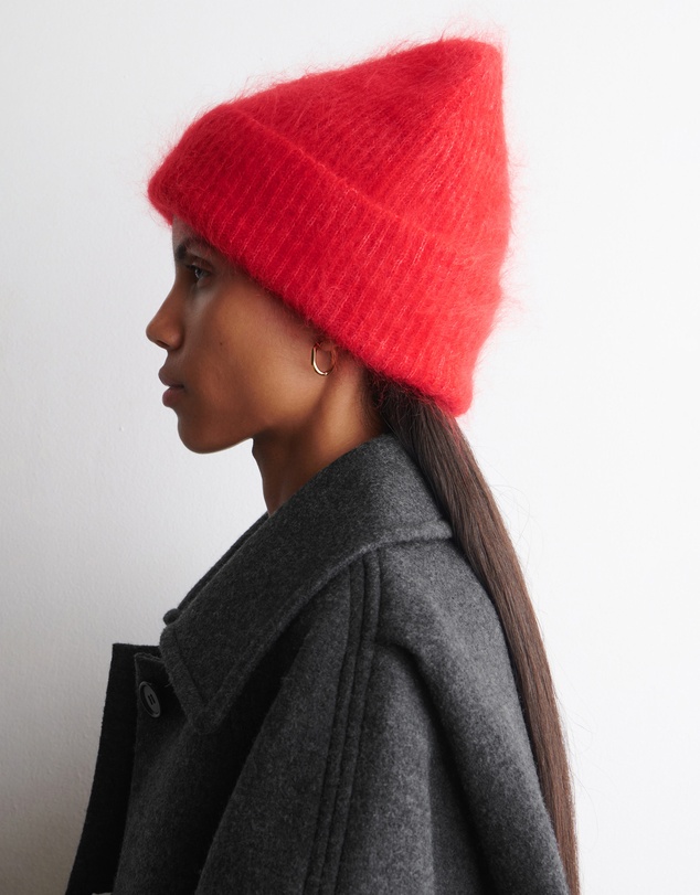 COS - Ribbed Mohair Beanie
