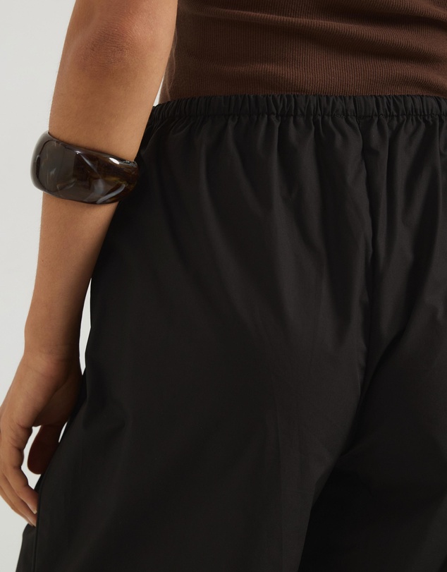 Atmos&Here - Tilly Tie Waist Cotton Poplin Pants