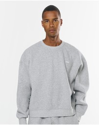 STAX. - Classic Crew Solfleece® - Grey Marle