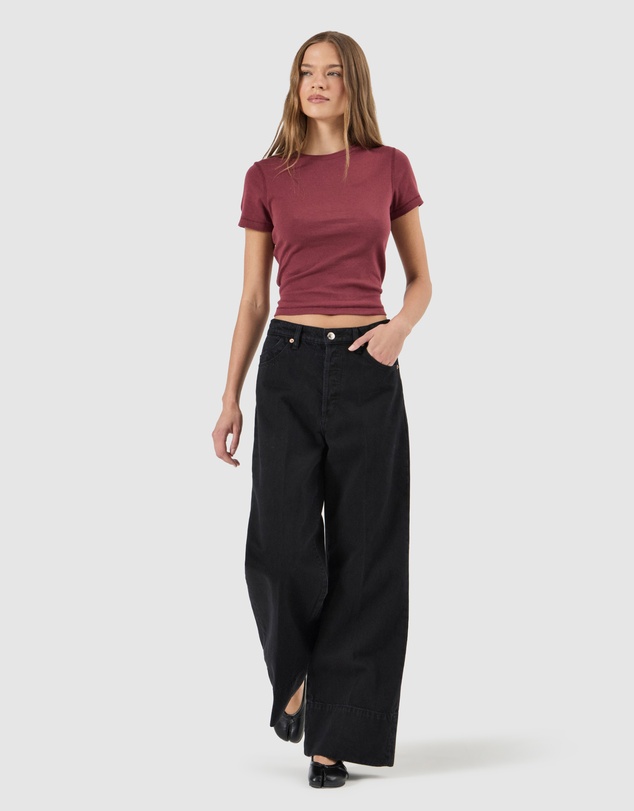 Rolla's - Classic Tee - Dark Cherry