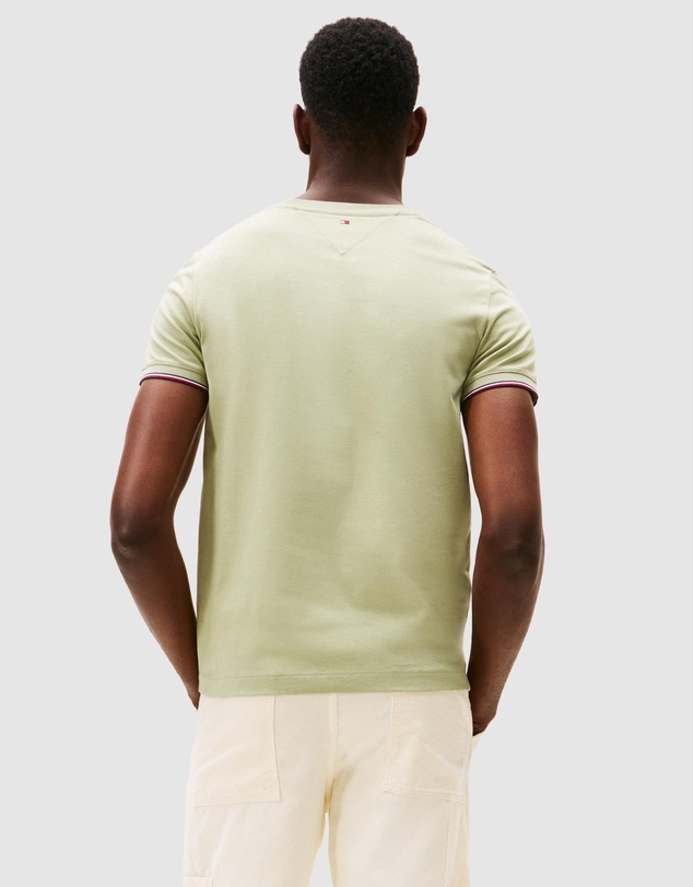 Tommy Hilfiger - Tipped Cuff Slim T-Shirt