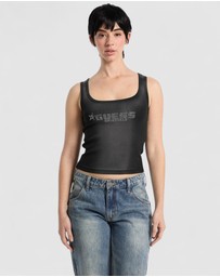 GUESS Originals - GUESS Originals Rhinestone Tank Top