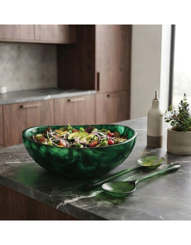 Urban Attitude - Urban Attitude LILA Large Paired Servers Length 30cm, Width 7.5cm (Spoon) - Sage Mist
