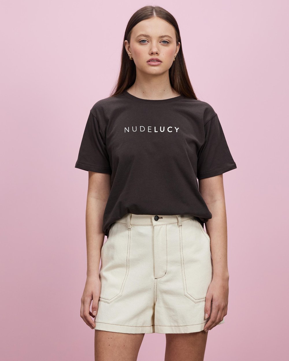Nude Lucy Slogan Tee by Nude Lucy Online | THE ICONIC | Australia