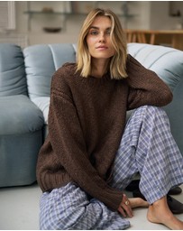 Ceres Life - Sage Chunky Knit Crew