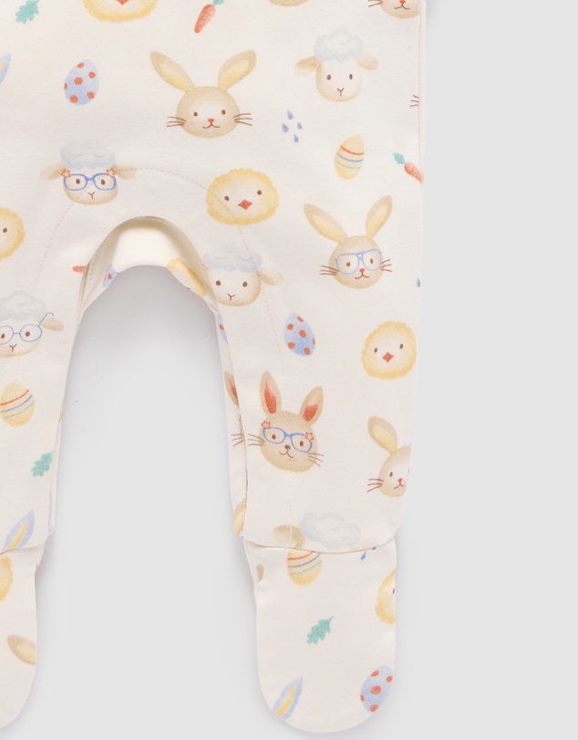 Purebaby - Hoppity Thick Growsuit -Kids-Babies