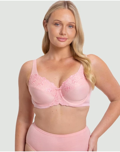Triumph - Embroidered Minimiser Bra