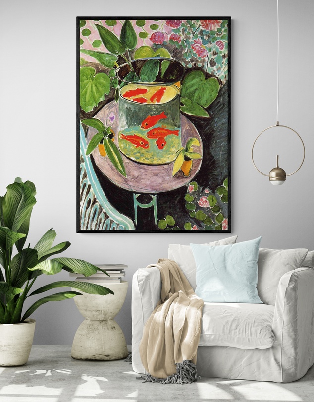 Inka Arthouse - The Goldfish by Henri Matisse Art Print