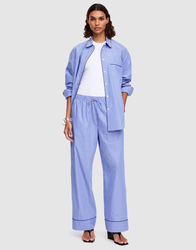 ARKET - Striped Cotton Trousers