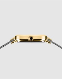 Bering - Petite Square 35mm Silver Watch