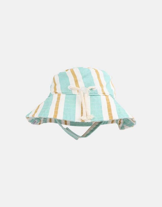 Fox & Finch - Surf's Up Stripe Sunhat - Kids