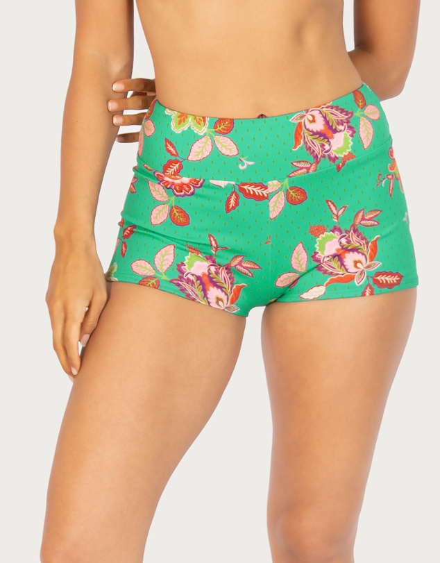 Baku Swimwear - Spice Temple Extra Firm Beach Short Bikini Bottom