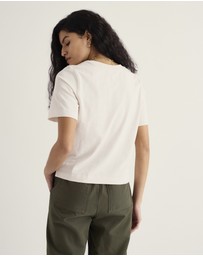 Seasalt - Seasalt Cornwall White Copseland T-Shirt