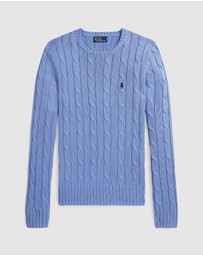 Polo Ralph Lauren - Cable-Knit Cotton Crewneck Sweater