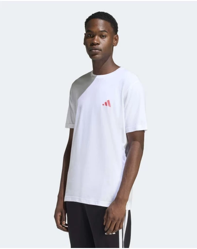 adidas Sportswear - I LIKE THE STRIPES GRAPHIC T-SHIRT Mens