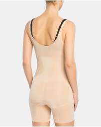 Spanx - SPANXsculpt™ OnCore Open-Bust Mid-Thigh Bodysuit