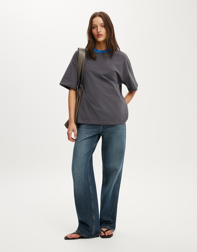 Cotton On - Boxy Short Sleeve Tee