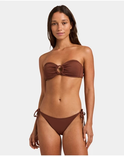 Roxy - Womens SD Beach Classics Bandeau Bikini Top