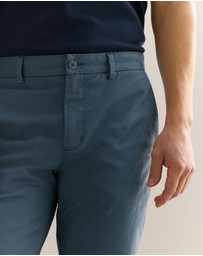 Trenery - Slim Fit Chino Pant in Petrol Blue