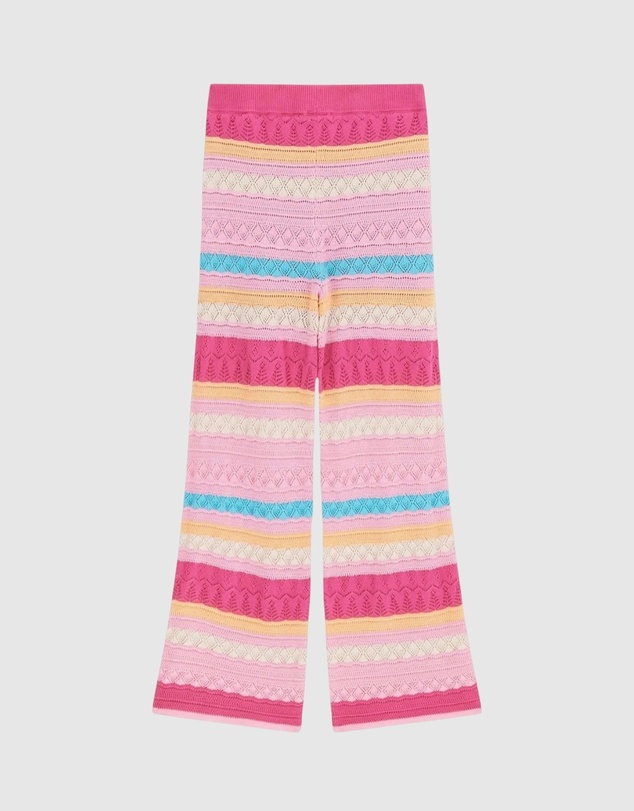 GUESS - Cotton Crochet Palazzo Pants