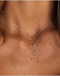 Luna Rae - Solid Gold - Ever Mine Necklace