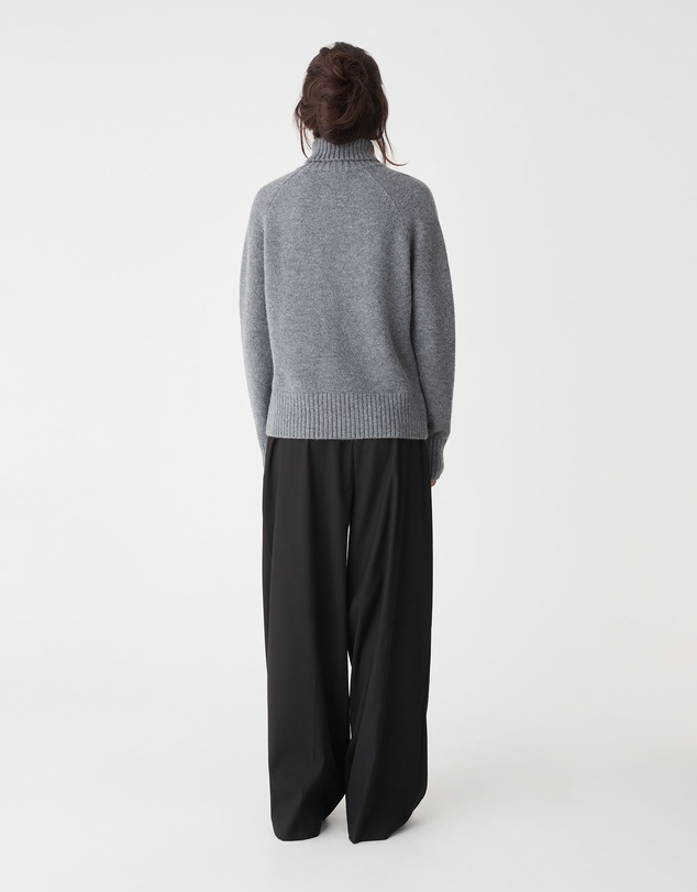 Forcast - Jada Notch Hem Turtleneck Knit