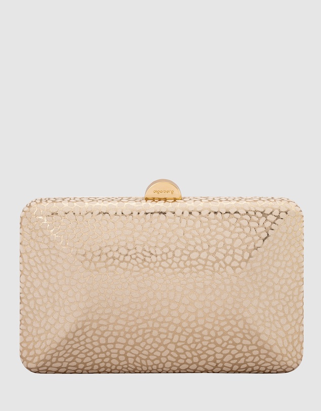 Olga Berg - Frankie Embossed Clutch