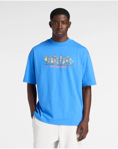 New Balance - Ghica Line Up Oversized T-Shirt