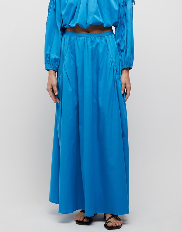 FRIEND of AUDREY - Kehlani Ruched Full Skirt