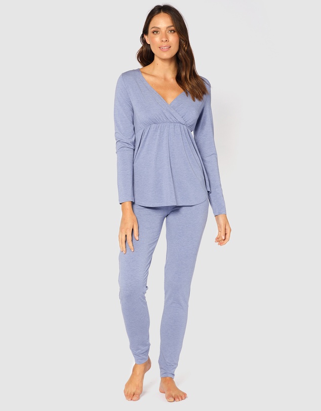 Bamboo Body - Cross Front PJ Top