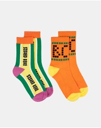 Bobo Choses - 2-Pack Short Socks - Kids-Teens