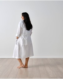 Linen House - Nimes Pure Linen Robe
