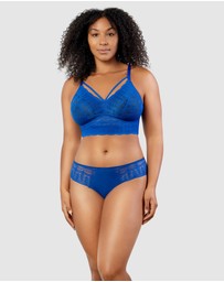Parfait - Mia Sheer Mesh & Lace Hipster Brief