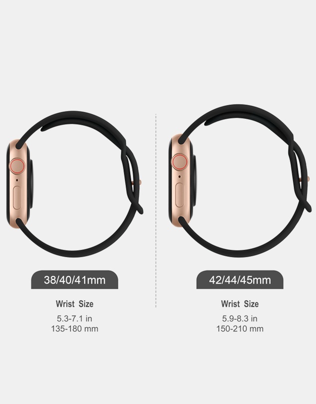 Friendie - Silicone Sports Band – The Noosa – Apple Compatible