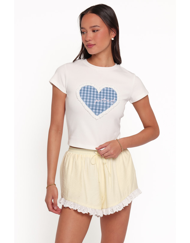 Petal & Pup - Cassidy Baby Tee - White