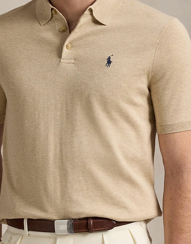Polo Ralph Lauren - Cotton Polo-Collar Sweater