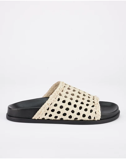 Sol Sana - Macra Footbed Off white
