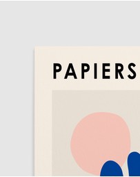 Olive et Oriel - Le Papiers Decoupes No 1 Art Print