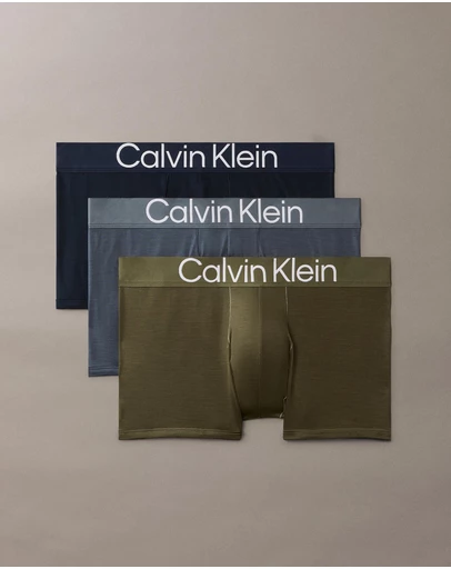 Calvin Klein - 3-Pack Ultra Soft Naturals Trunks