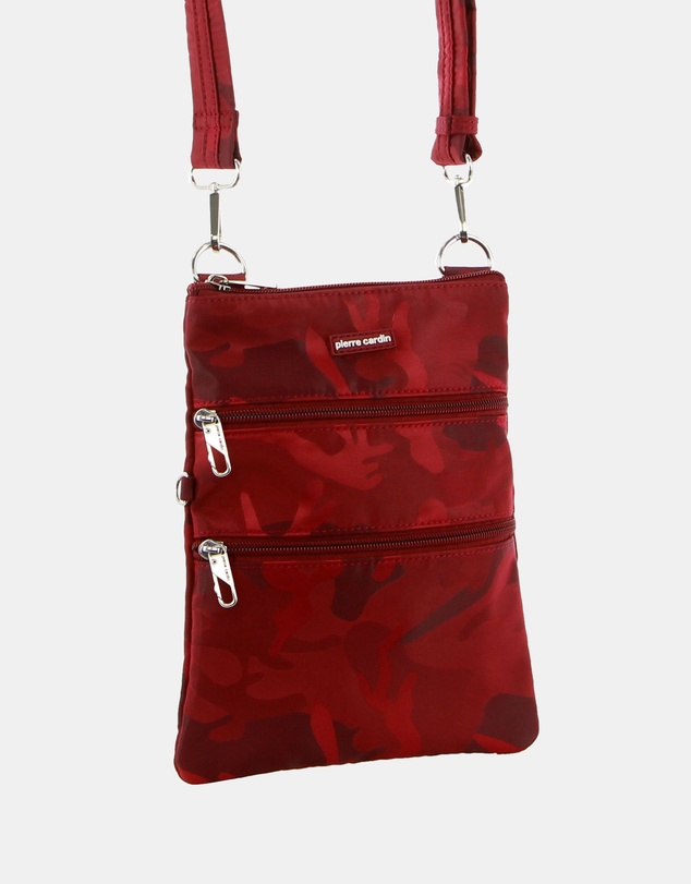 Pierre Cardin - Pierre Cardin Nylon Anti-Theft Cross Body Bag