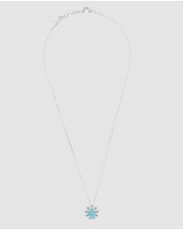 Georgini - Georgini Opal Glow Barangaroo Blue Creted Opal Pendant