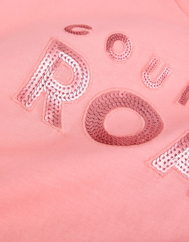 Country Road - Organically Grown Cotton Sequin Logo T-shirt