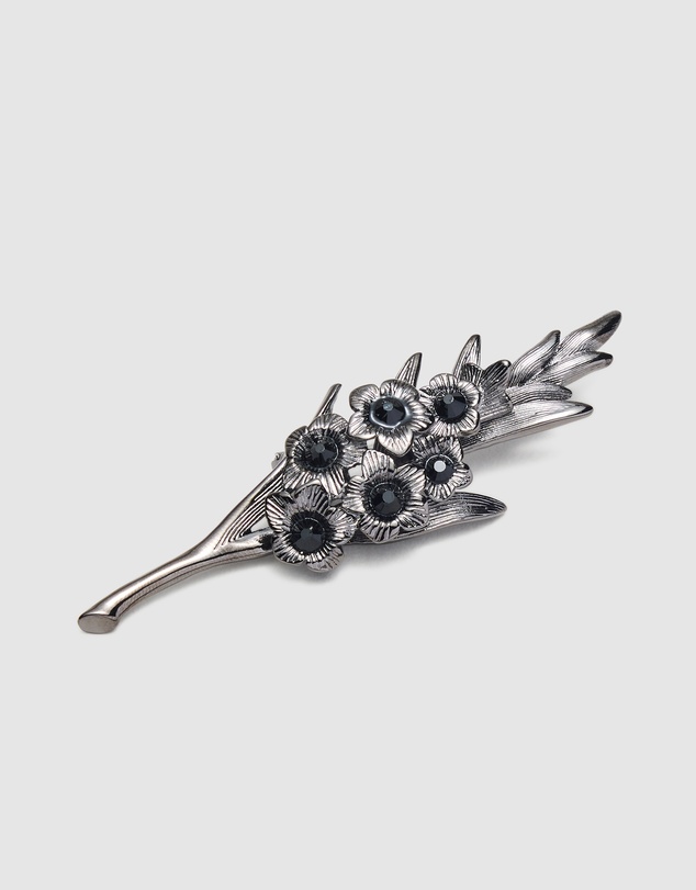Politix - Ryan Crystal Floral Brooch