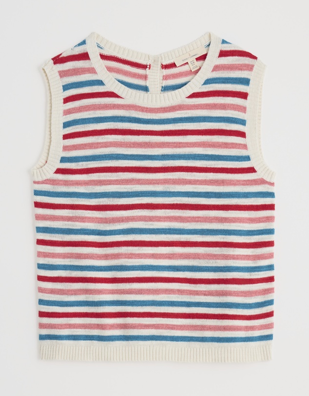 Seasalt - Seasalt Cornwall Mini Cornish Pink Sky Mix Knavock Vest