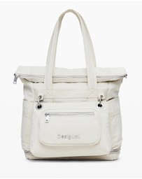 Desigual - Multi-position nylon backpack